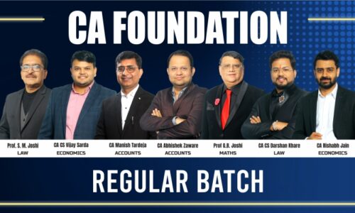 CA FOUNDATION NEW Live Streaming Batch Starting From 1st April