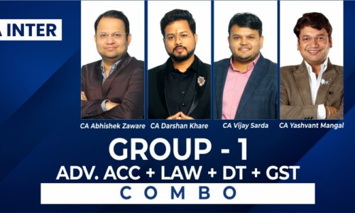 CA INTERMEDIATE NEW GROUP I Combo Live Lectures_Adz_Dk_Vs_Ym