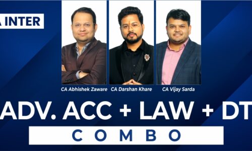 CA INTERMEDIATE NEW GROUP I Adv Account Law DT Combo Lectures_DK_VS_ADZ
