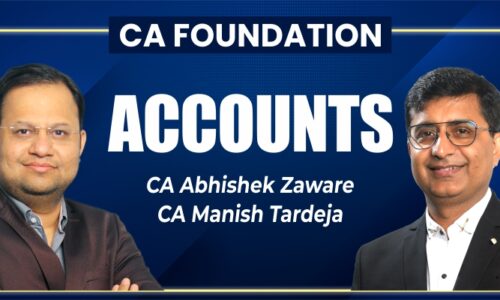 CA FOUNDATION NEW Account Regular Lectures