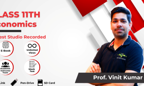Class 11 Economics By Professor Vinit Kumar