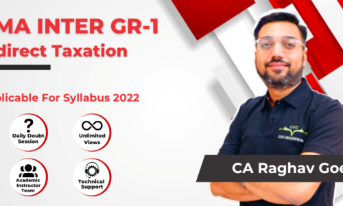 Indirect Taxation By CA Raghav Goel