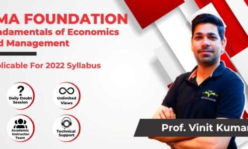 Fundamentals of Economics And Management By Professor Vinit Kumar