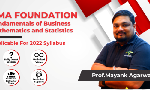 Fundamentals of Business Mathematics and Statistics By Professor Mayank Agarwal