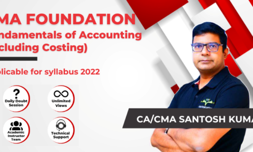 Fundamentals of Accounting (Including Costing) By CA/CMA Santosh Kumar