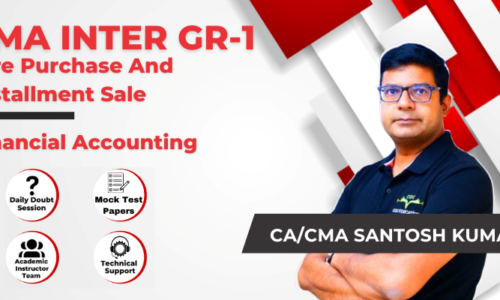 Hire Purchase And Installment Sale by CA/CMA Santosh Kumar