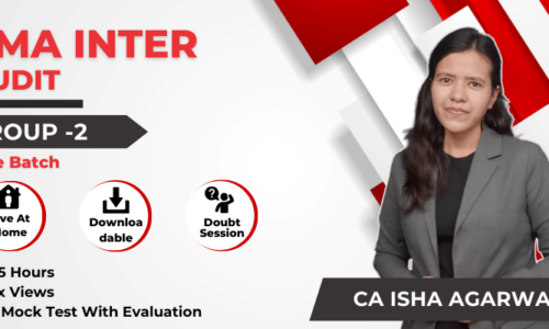 CMA Inter Audit by CA Isha Agarwal